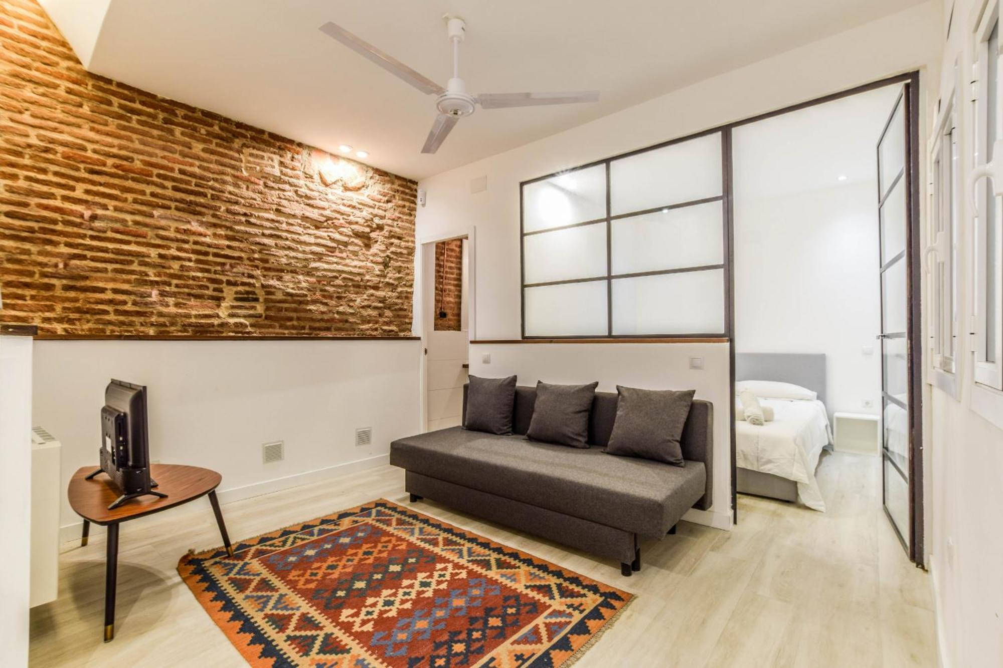 Acogedor Apartamento En Anton Martin Madrid Bagian luar foto